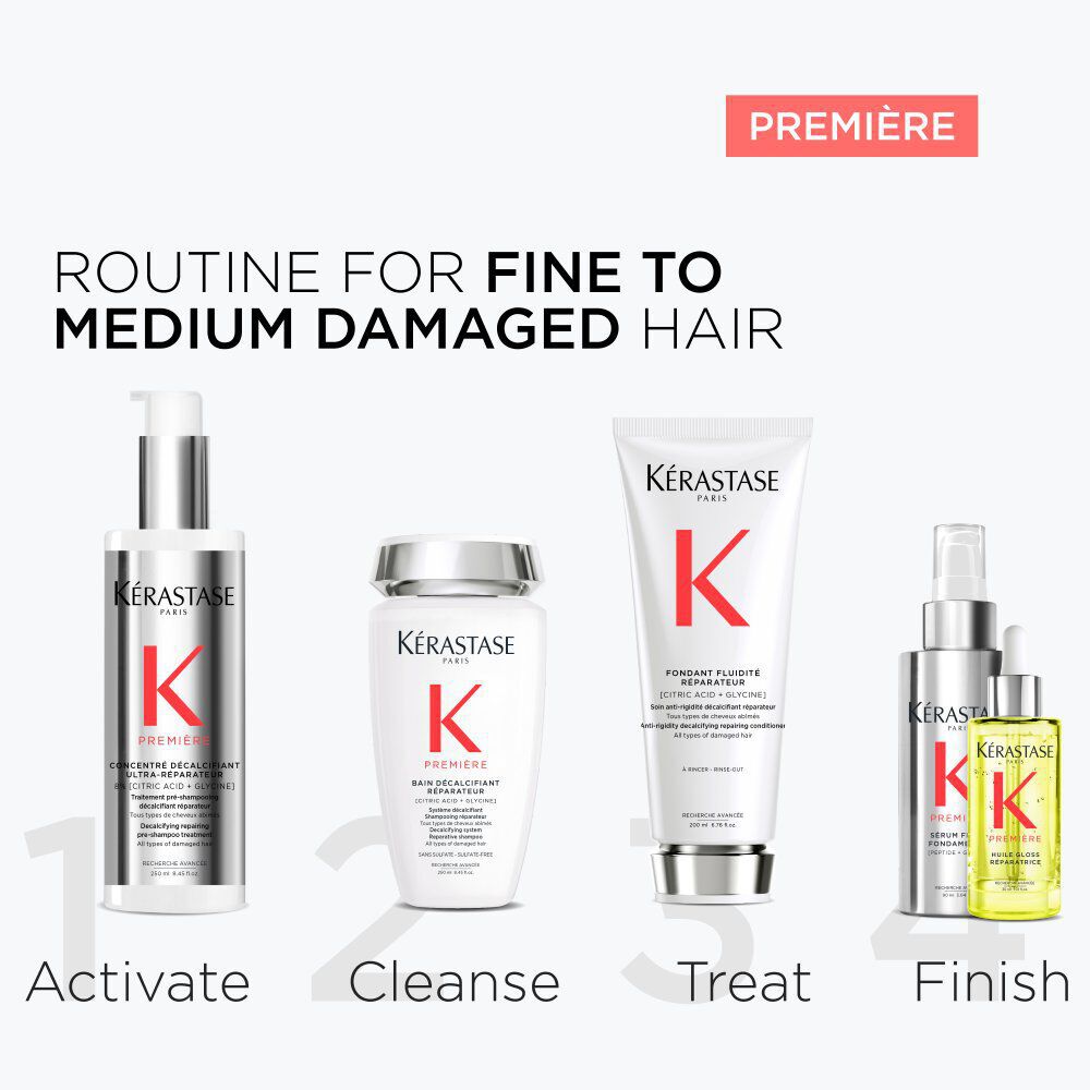 Kerastase Premiere Reparative Hair Routine for Damaged Fine Hair