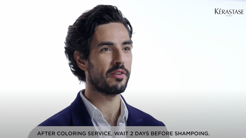 TIP 2 : How long should I wait to wash my hair after a color service?
