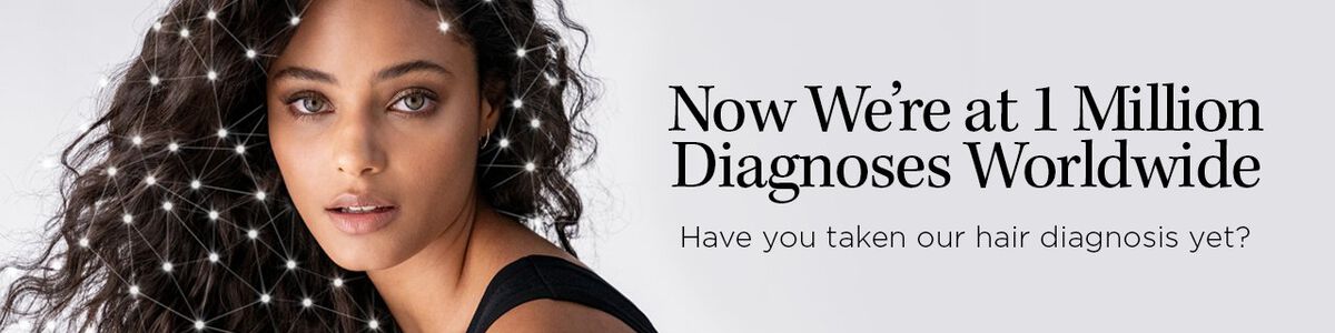 Hair diagnosis tool Kerastase with Emily Background