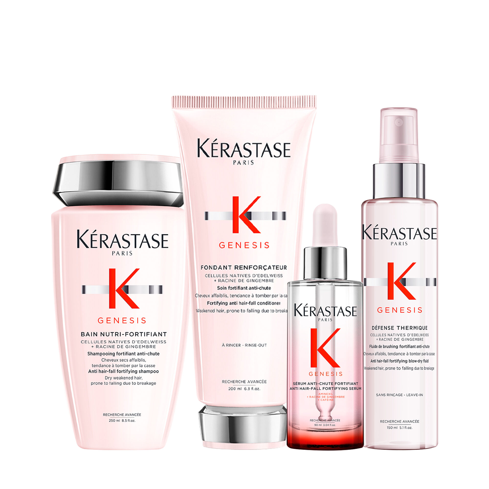 روتين جينيسيس للشعر  الدهني الضعيف