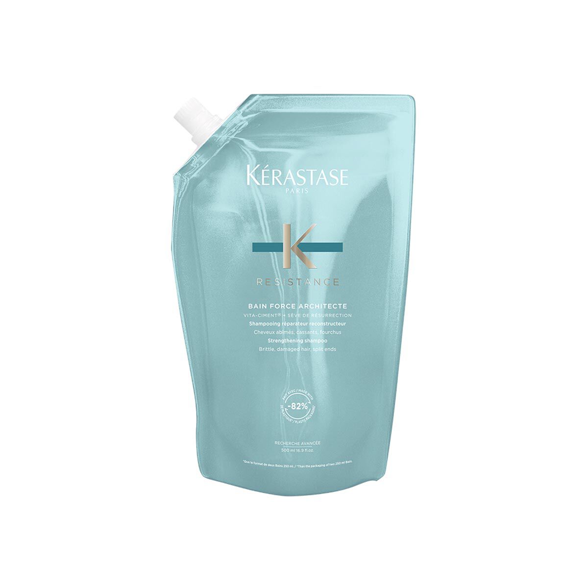KERASTASE RESISTANCE BAIN FORCE ARCHITECTE SHAMPOO FOR DAMAGED HAIR