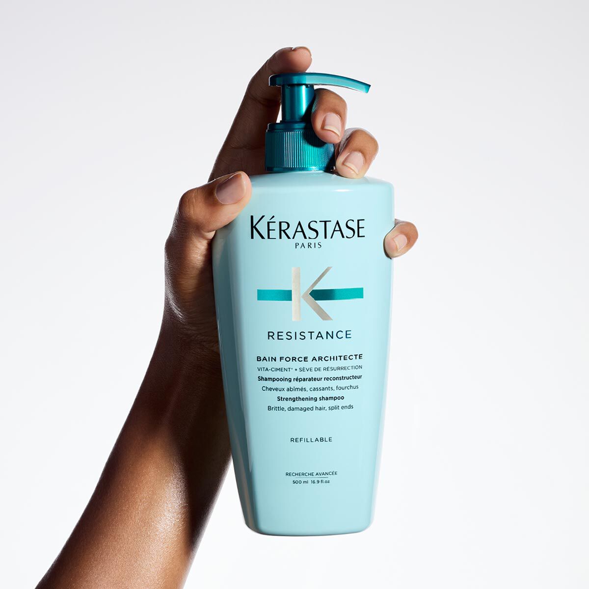 KERASTASE RESISTANCE BAIN FORCE ARCHITECTE SHAMPOO FOR DAMAGED HAIR